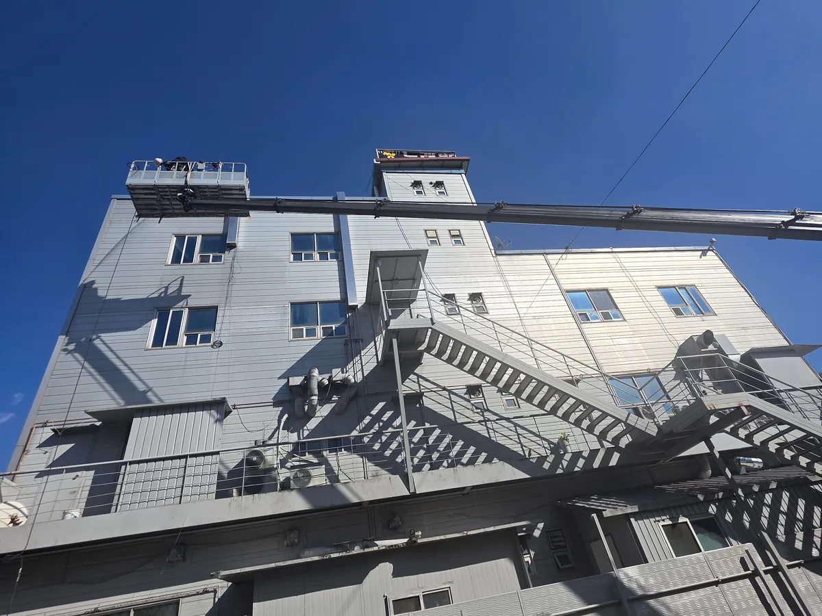 동구 초량동 건물 화장실 세면대 살균 위생청소 사례 - 행진크린